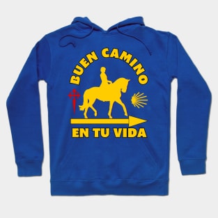 Horseback Camino de Santiago Buen Camino En Tu Vida Hoodie